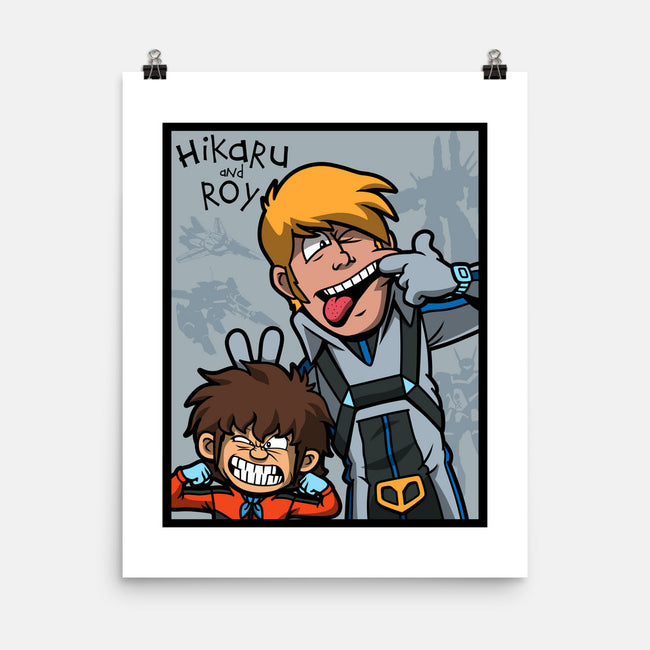 Hikaru And Roy-none matte poster-Boggs Nicolas