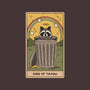 King Of Trash-none glossy sticker-Thiago Correa
