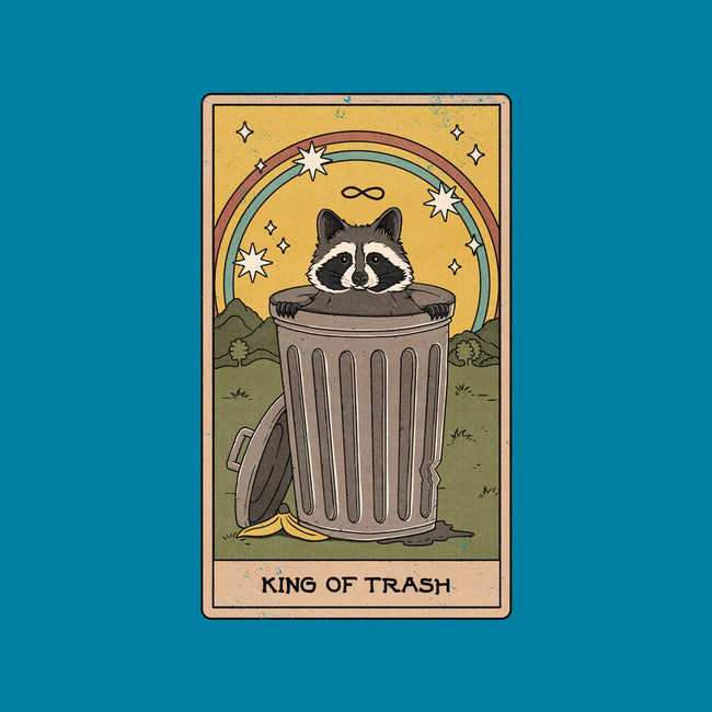 King Of Trash-none removable cover w insert throw pillow-Thiago Correa