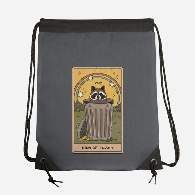 King Of Trash-none drawstring bag-Thiago Correa
