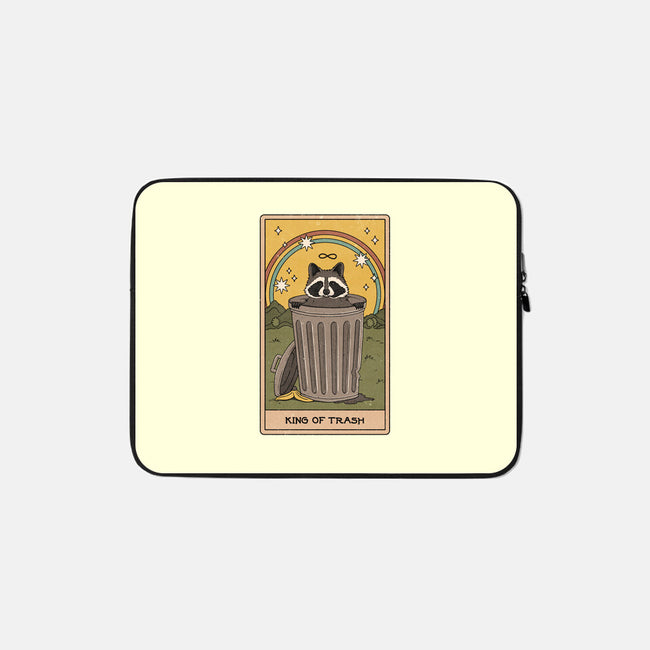 King Of Trash-none zippered laptop sleeve-Thiago Correa