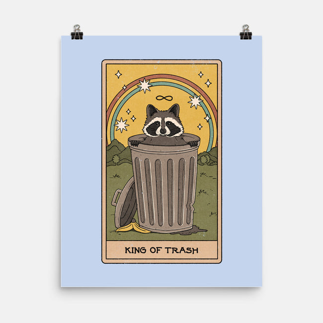 King Of Trash-none matte poster-Thiago Correa