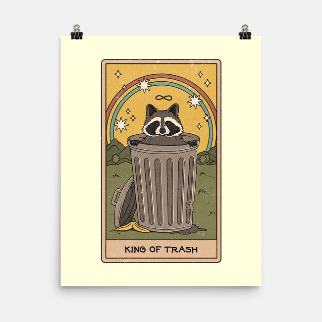 King Of Trash-none matte poster-Thiago Correa