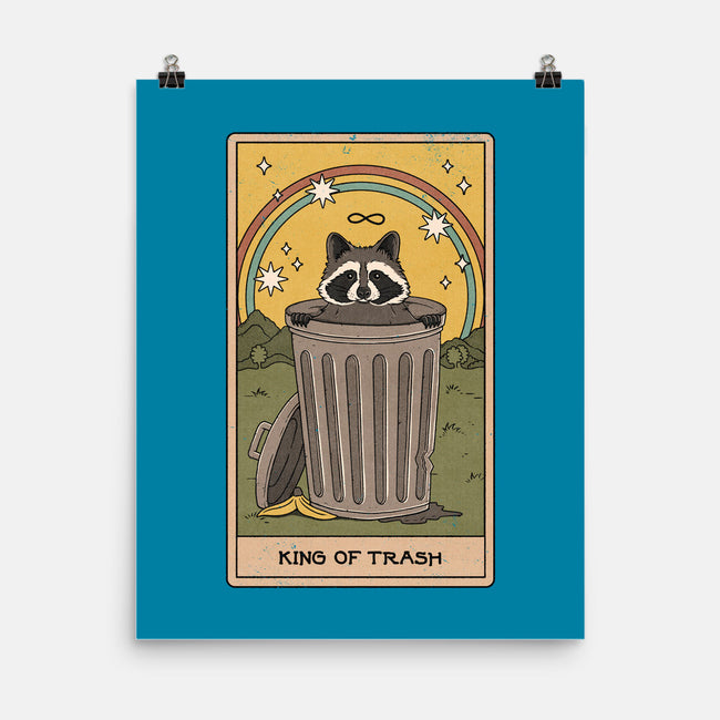 King Of Trash-none matte poster-Thiago Correa