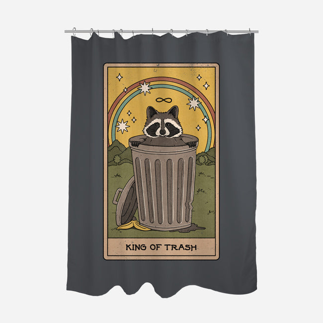 King Of Trash-none polyester shower curtain-Thiago Correa