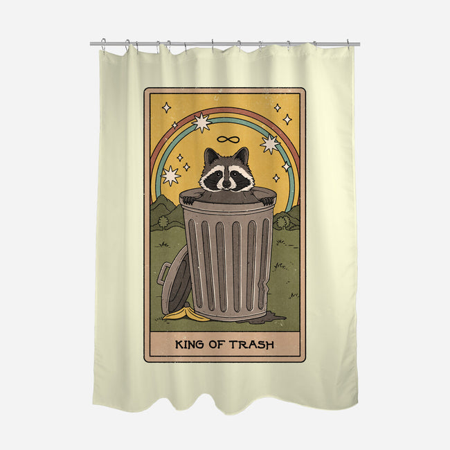 King Of Trash-none polyester shower curtain-Thiago Correa