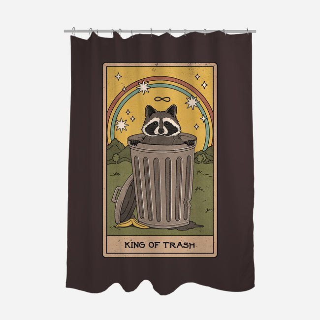 King Of Trash-none polyester shower curtain-Thiago Correa