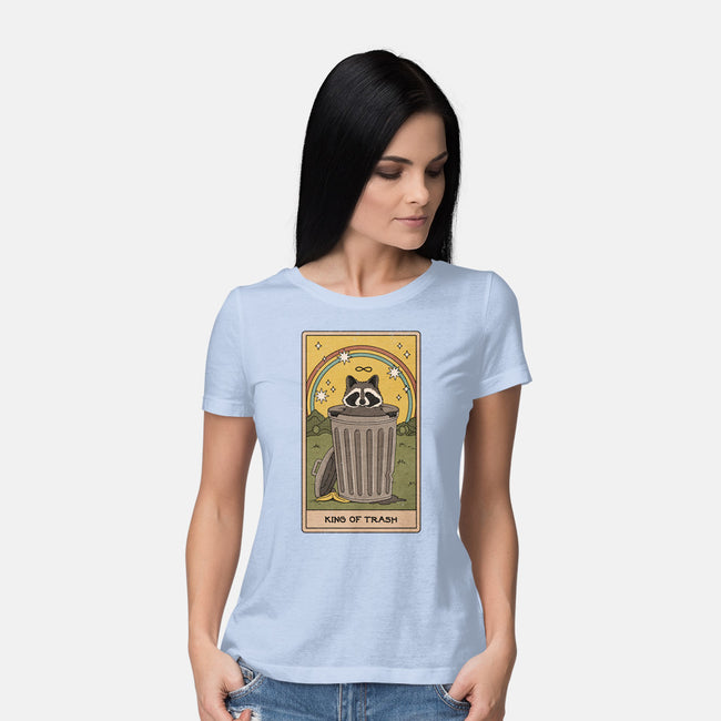 King Of Trash-womens basic tee-Thiago Correa