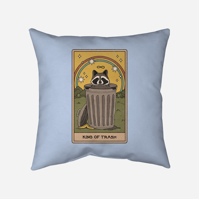 King Of Trash-none removable cover w insert throw pillow-Thiago Correa