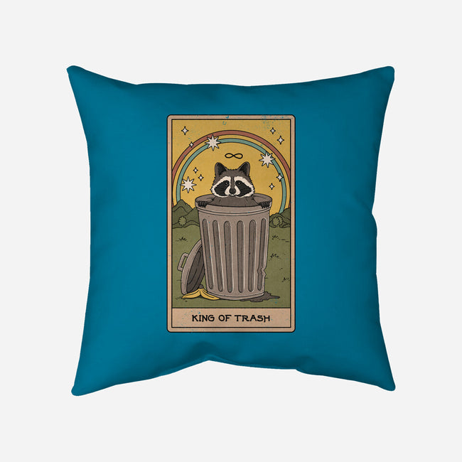 King Of Trash-none removable cover w insert throw pillow-Thiago Correa