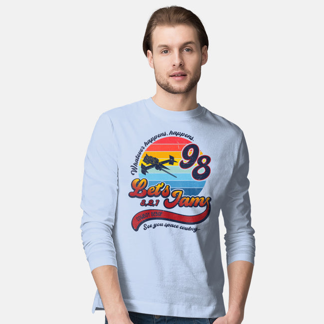 3, 2, 1. Let's Jam!-mens long sleeved tee-DrMonekers