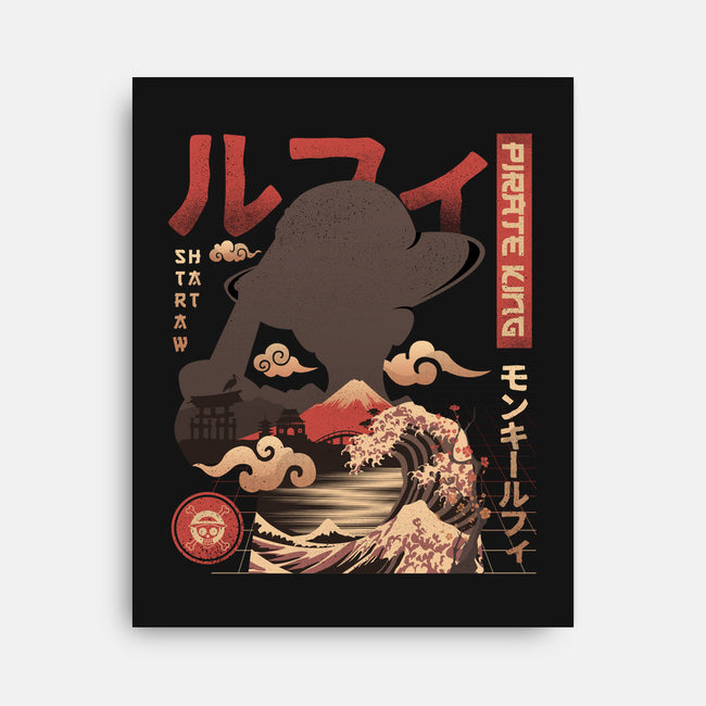 One Piece Pirate-none stretched canvas-hirolabs