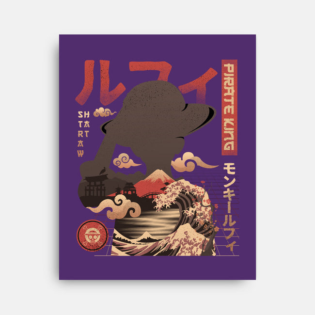 One Piece Pirate-none stretched canvas-hirolabs