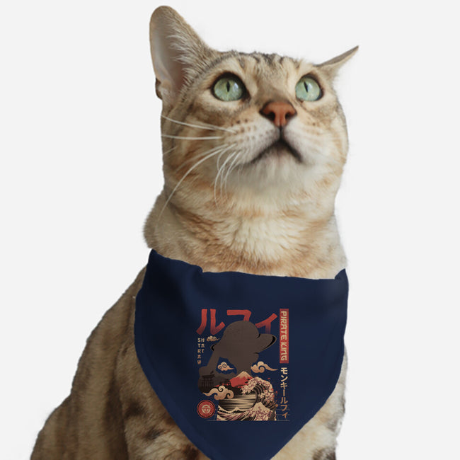 One Piece Pirate-cat adjustable pet collar-hirolabs