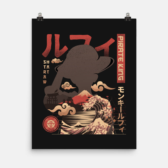 One Piece Pirate-none matte poster-hirolabs