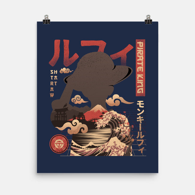 One Piece Pirate-none matte poster-hirolabs