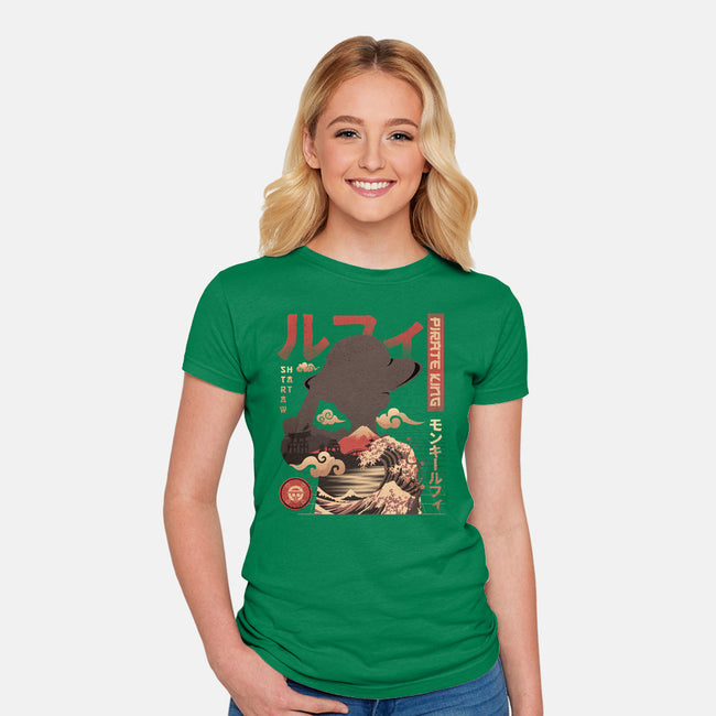 One Piece Pirate-womens fitted tee-hirolabs