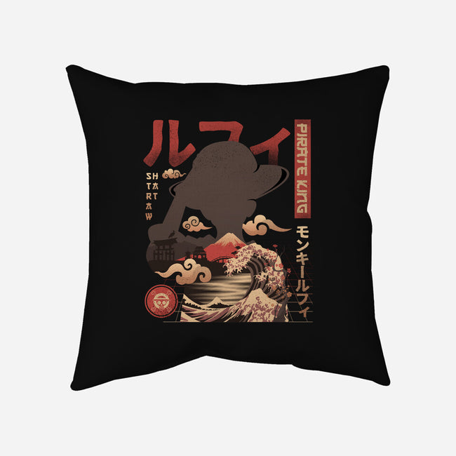 One Piece Pirate-none removable cover w insert throw pillow-hirolabs
