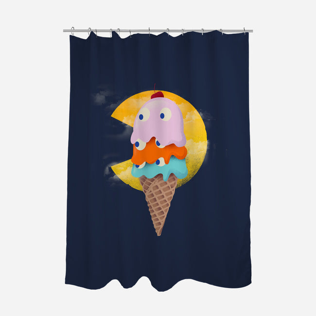 Summer Gaming-none polyester shower curtain-dandingeroz