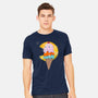 Summer Gaming-mens heavyweight tee-dandingeroz