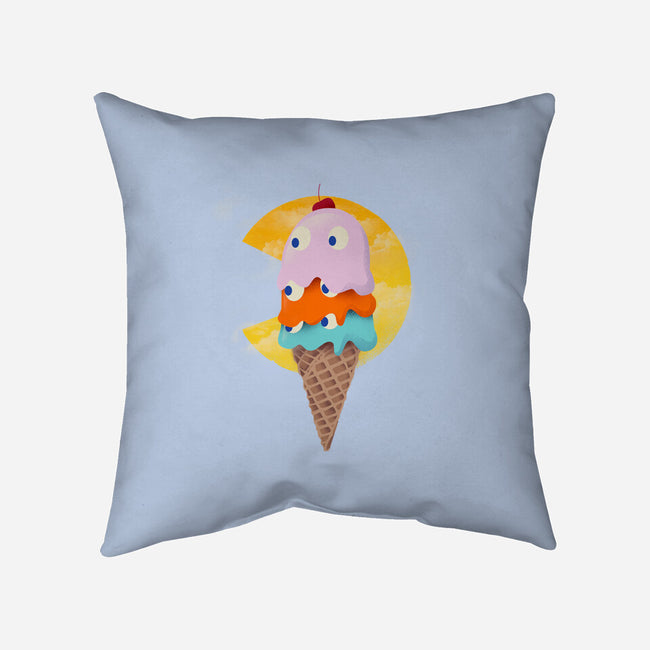 Summer Gaming-none removable cover w insert throw pillow-dandingeroz