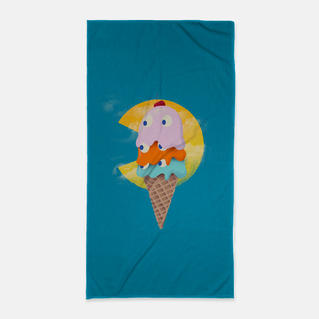 Summer Gaming-none beach towel-dandingeroz