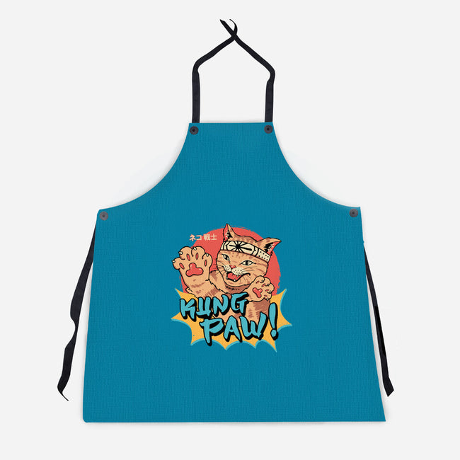 Kung Paw!-unisex kitchen apron-vp021