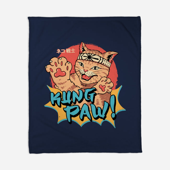 Kung Paw!-none fleece blanket-vp021