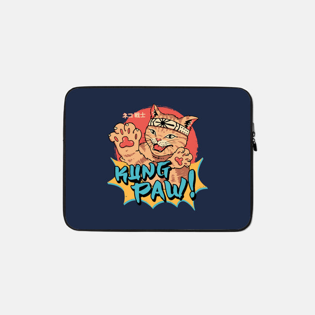 Kung Paw!-none zippered laptop sleeve-vp021