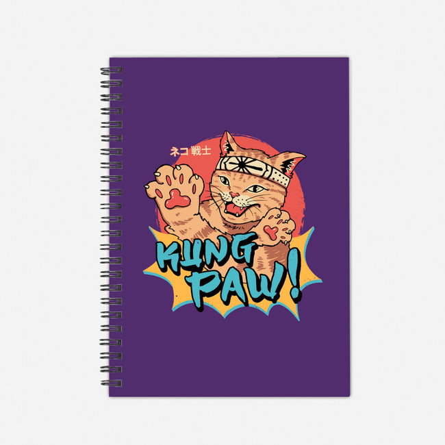 Kung Paw!-none dot grid notebook-vp021