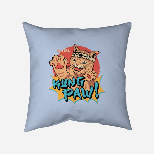 Kung Paw!-none removable cover w insert throw pillow-vp021