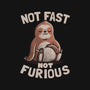 Not Fast and Not Furious-baby basic tee-eduely