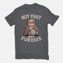 Not Fast and Not Furious-womens basic tee-eduely