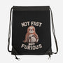 Not Fast and Not Furious-none drawstring bag-eduely