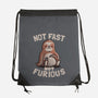 Not Fast and Not Furious-none drawstring bag-eduely