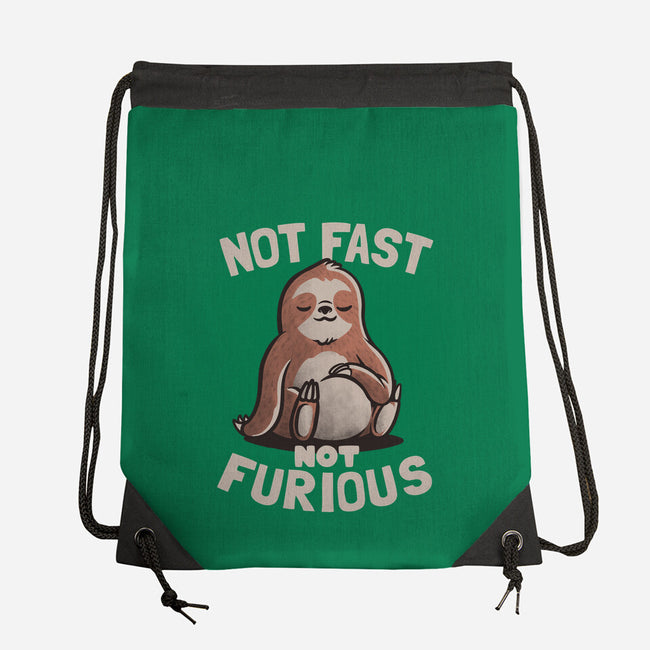 Not Fast and Not Furious-none drawstring bag-eduely