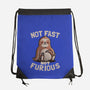 Not Fast and Not Furious-none drawstring bag-eduely