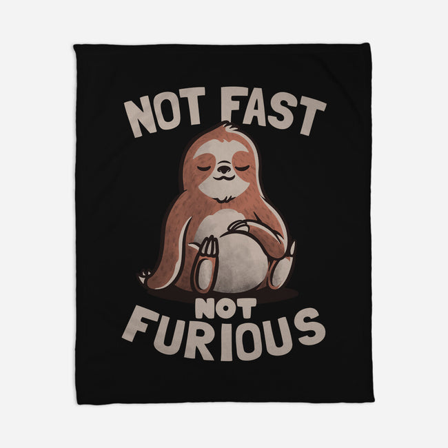 Not Fast and Not Furious-none fleece blanket-eduely