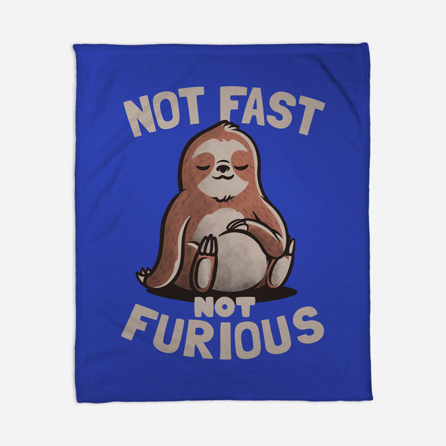 Not Fast and Not Furious-none fleece blanket-eduely