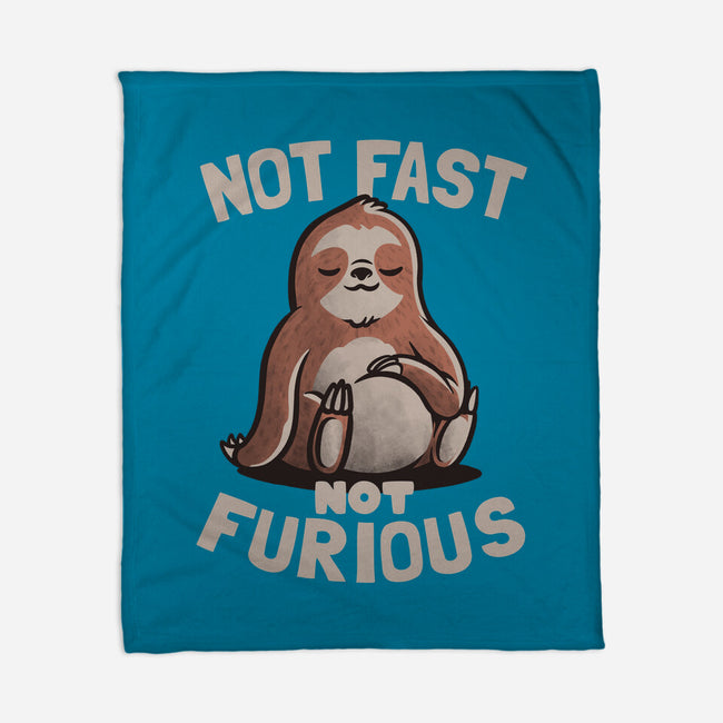 Not Fast and Not Furious-none fleece blanket-eduely