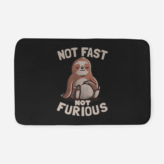 Not Fast and Not Furious-none memory foam bath mat-eduely