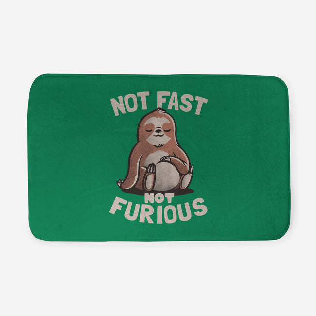 Not Fast and Not Furious-none memory foam bath mat-eduely