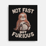 Not Fast and Not Furious-none stretched canvas-eduely