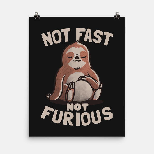 Not Fast and Not Furious-none matte poster-eduely