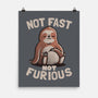 Not Fast and Not Furious-none matte poster-eduely