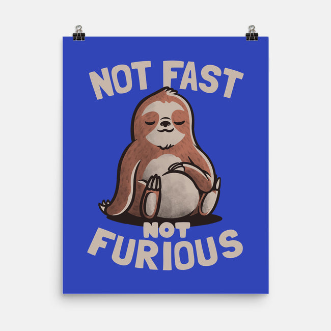 Not Fast and Not Furious-none matte poster-eduely