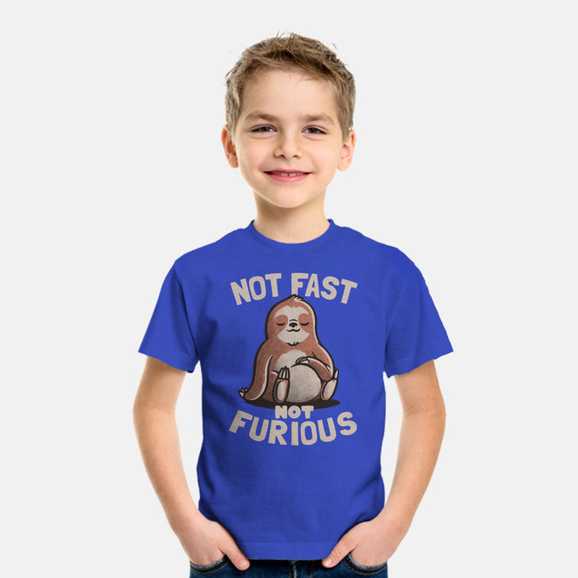 Not Fast and Not Furious-youth basic tee-eduely