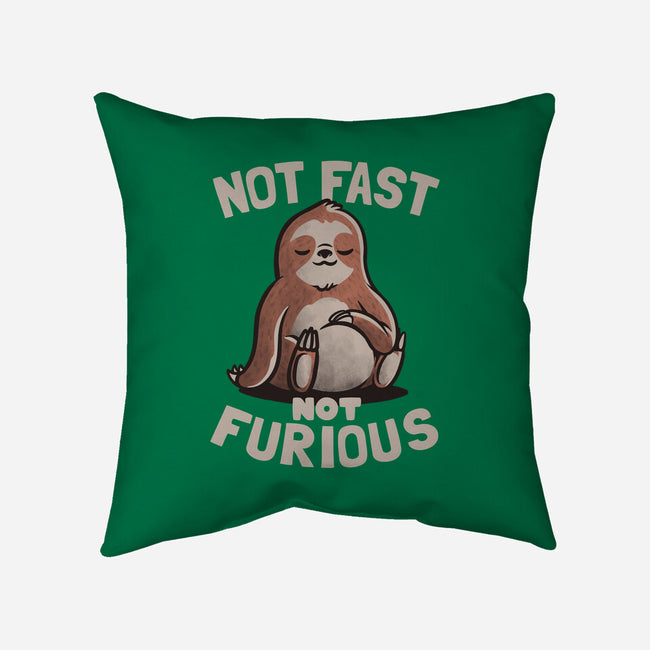 Not Fast and Not Furious-none removable cover w insert throw pillow-eduely
