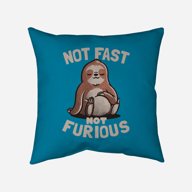 Not Fast and Not Furious-none removable cover w insert throw pillow-eduely
