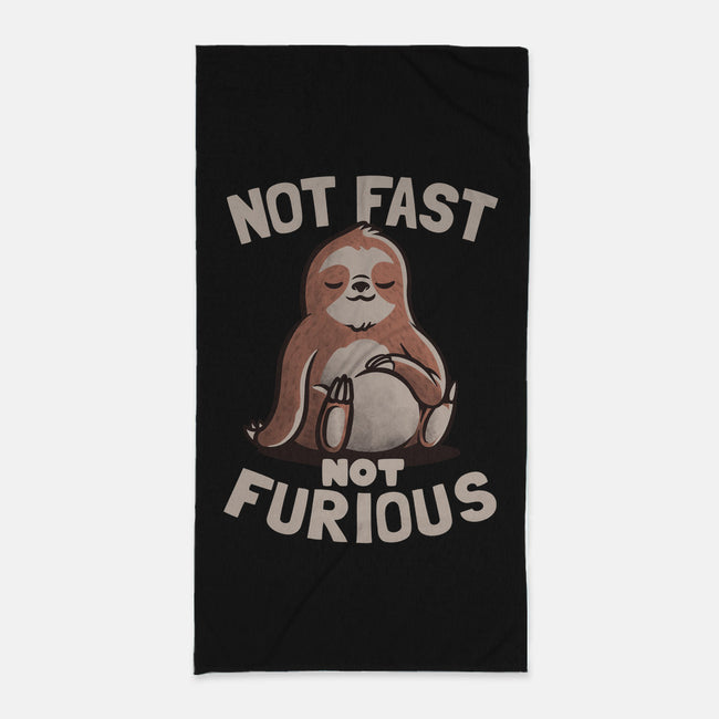 Not Fast and Not Furious-none beach towel-eduely